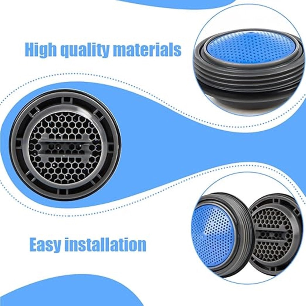 Trade Shop - Set 4pz Aeratore Per Rubinetto M24 24mm Filtro Acqua Rompigetto Per Cucina Bagno -