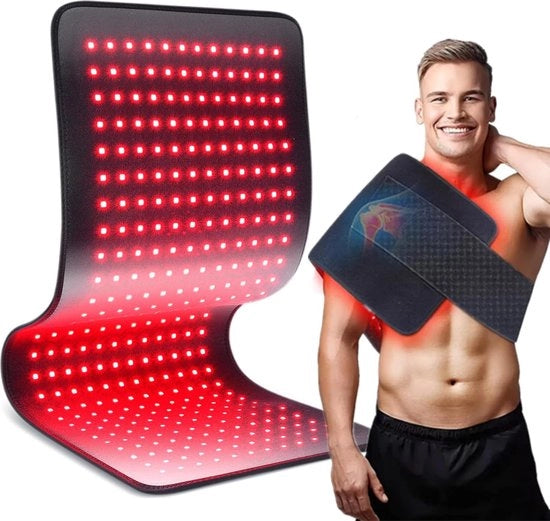 Infrarood Verwarmingslamp per Riem - 360 Stuks Luce Rossa per Terapia del Corpo con Timer Relaxamento Muscolare