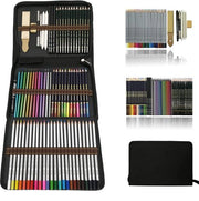 Set Completo per Acquerello, Pastelli e Schizzi con Accessori - Ideale per Principianti e Artisti Creativi