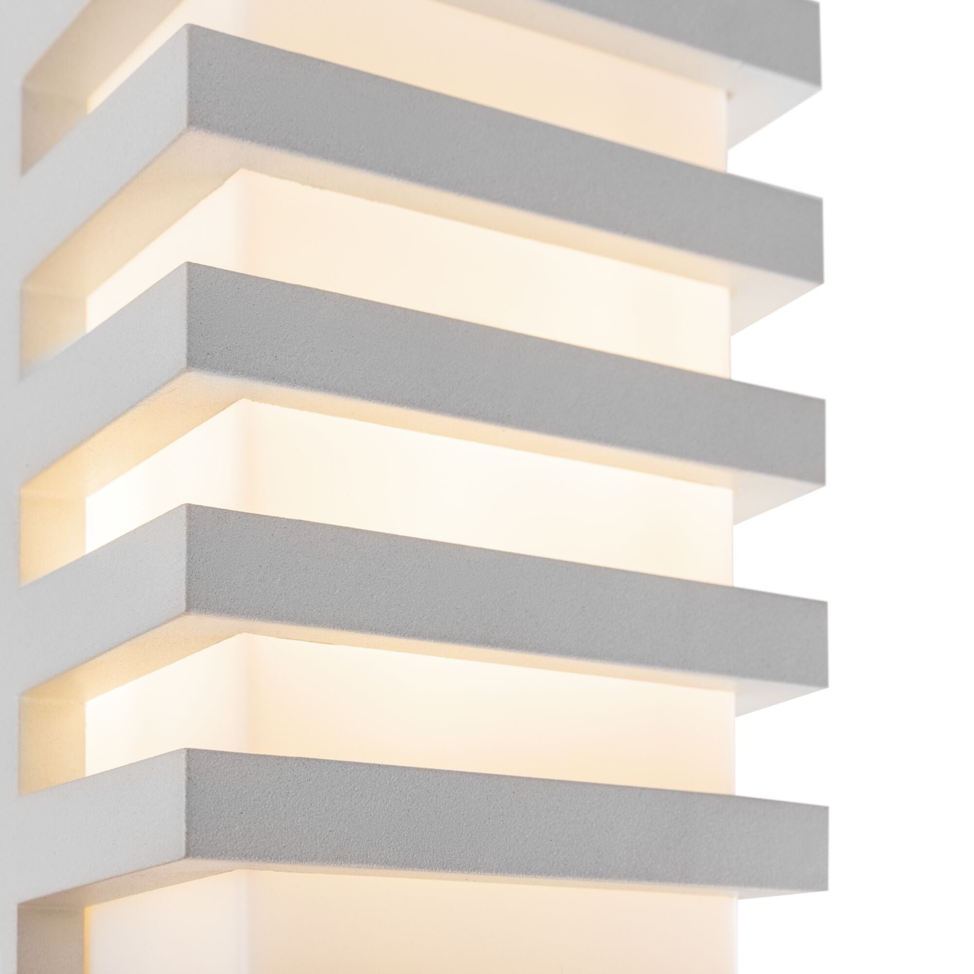 Lampada da parete Outdoor in Alluminio Remsa Bianco