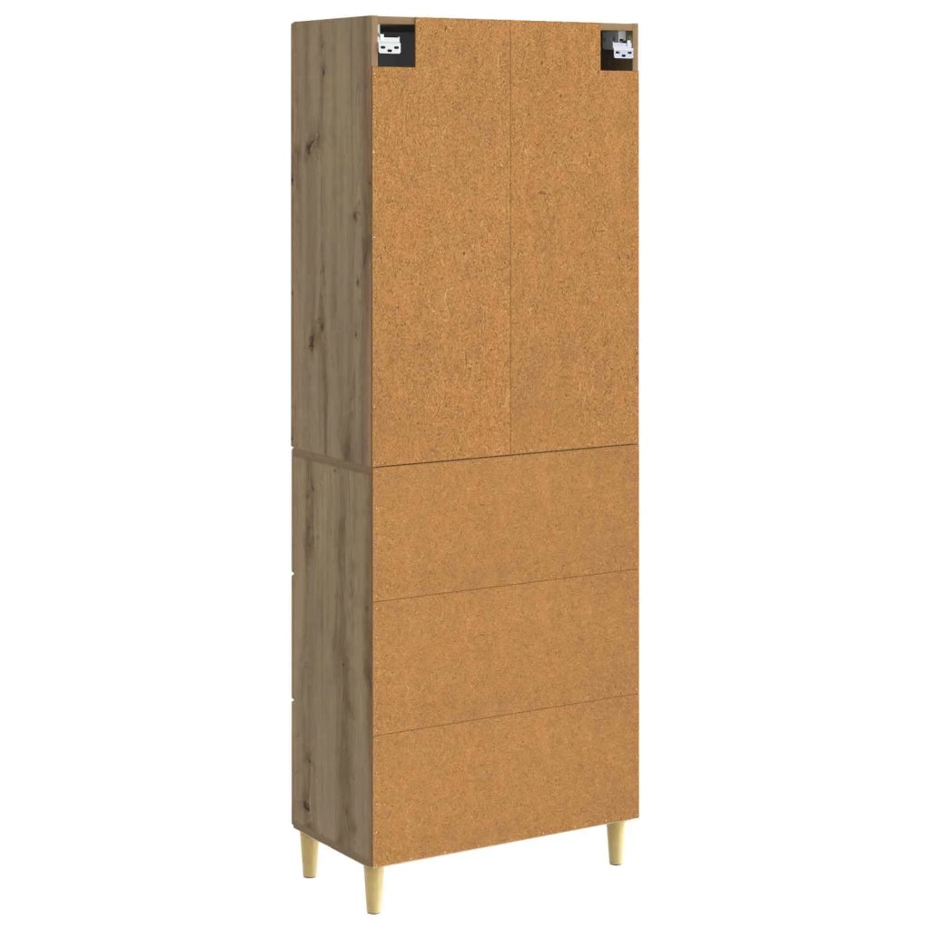 Set di armadi 2 pcs Rovere Artigianale 66 x 34,5 x 90 cm 3416546