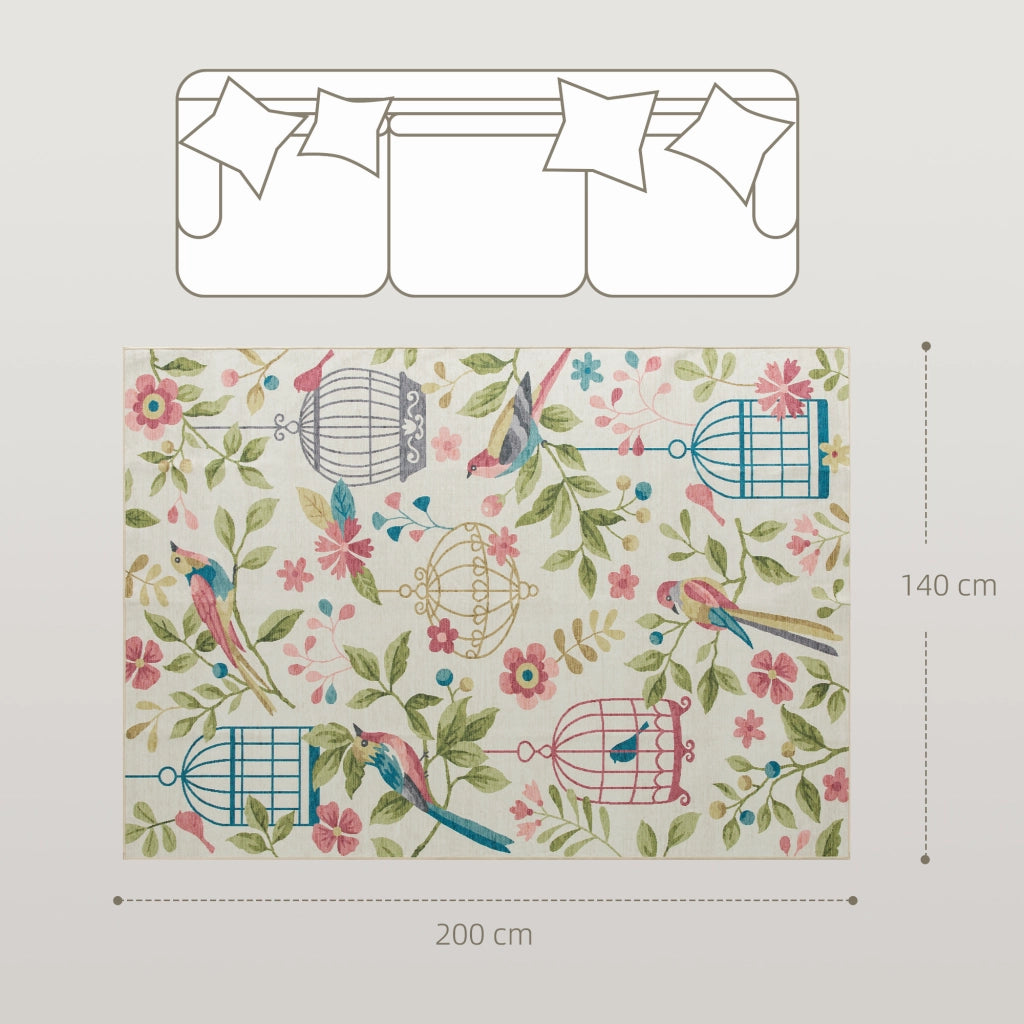 Tappeto da esterno ¨C Zephmum ¨C Poliestere 160x230 cm