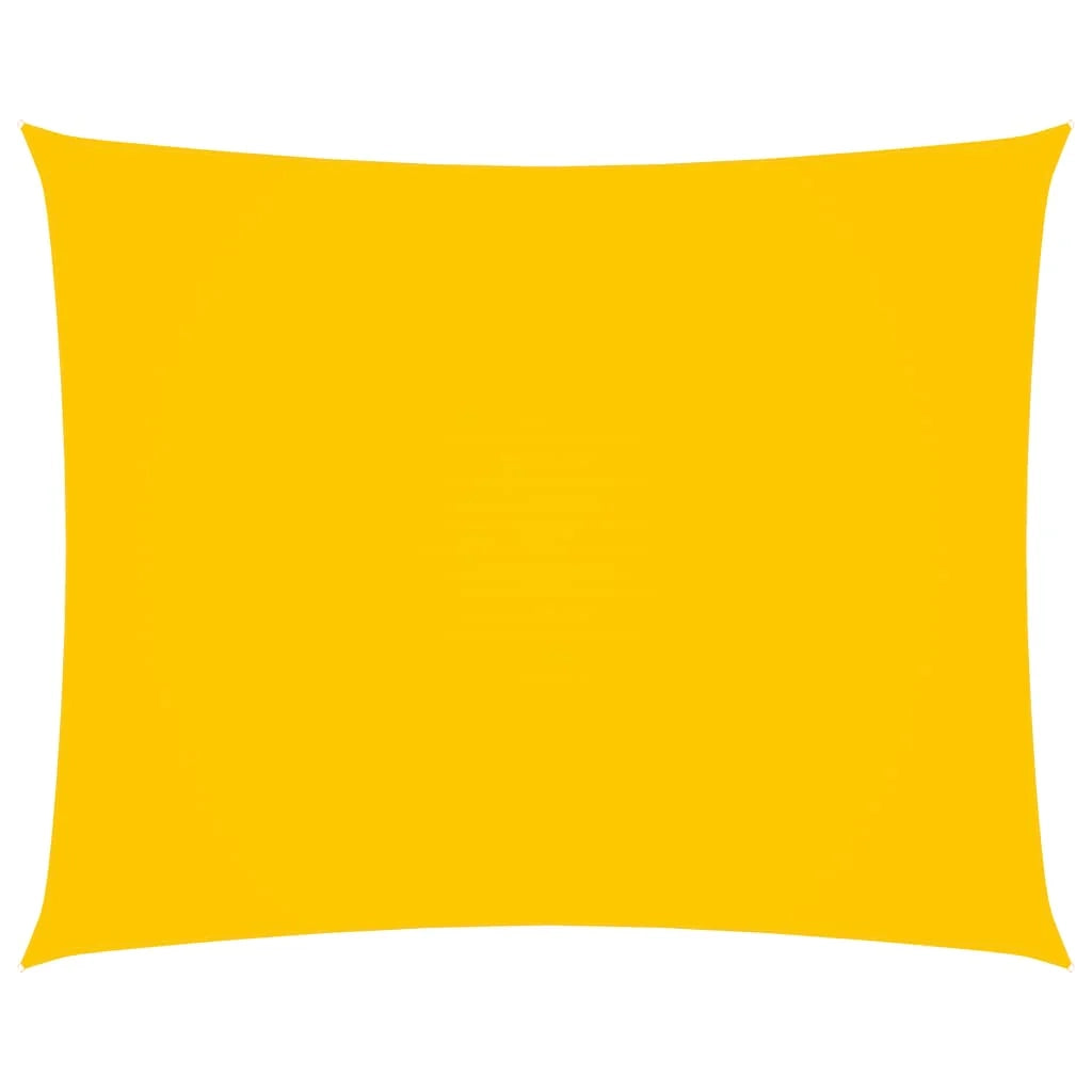 Vela ombreggiante/ombrellone rettangolare in tessuto Oxford 2,5 x 4 m giallo 02_0009567