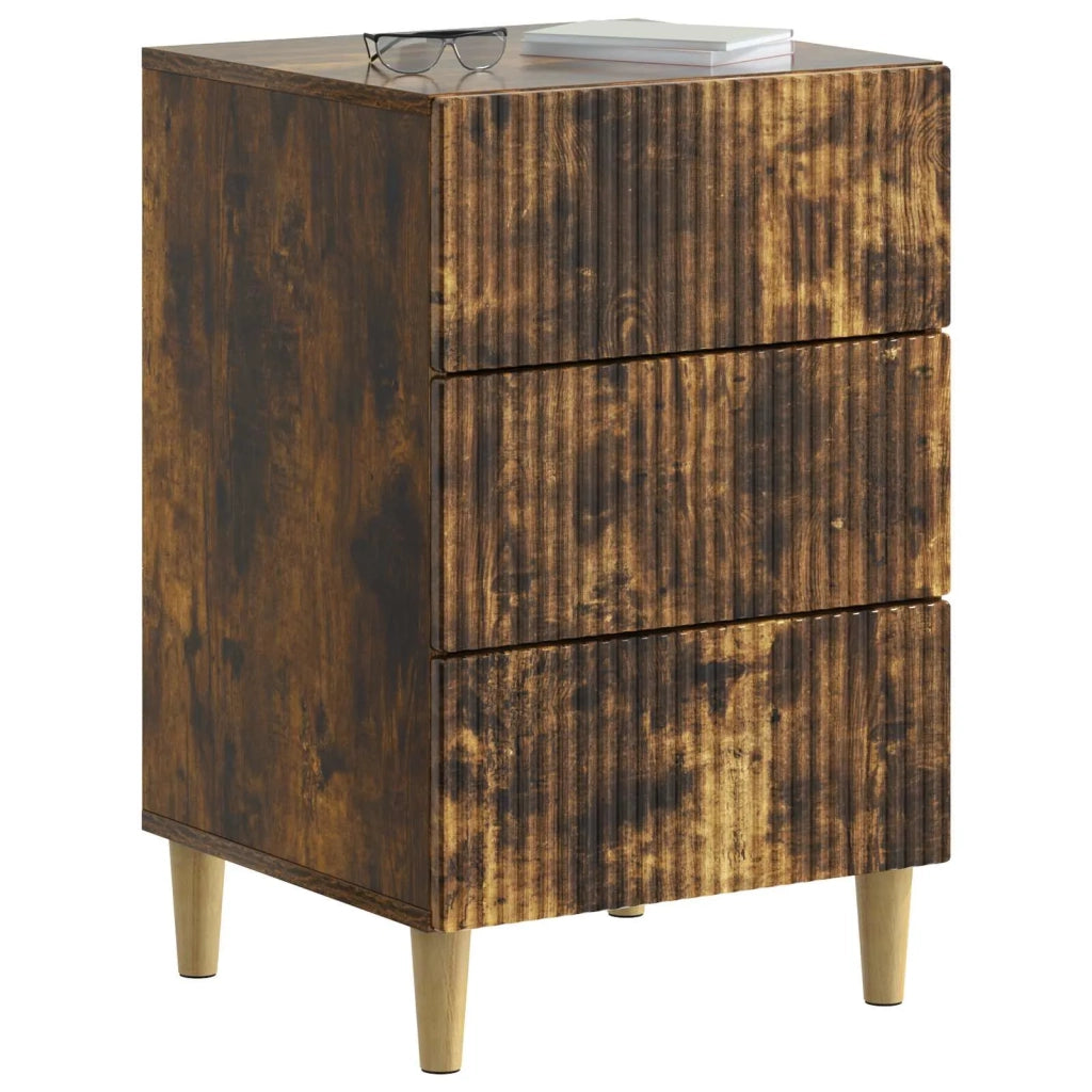 Armadio da Notte Rovere Fumo 43 x 41 x 66,5 cm 894560