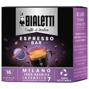 Bialetti Milano Capsule caffè Tostatura leggera 16 pz
