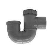 Sifone Verticale Aperto in Polipropilene : Diametro - 125 mm ( tappo Ø 125 mm)