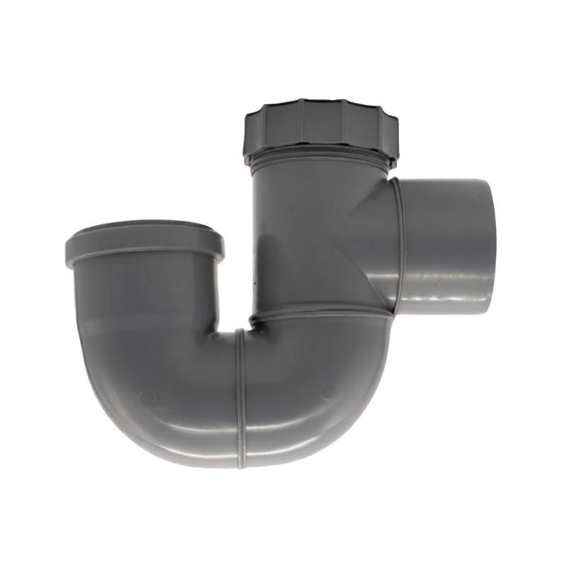 Sifone Verticale Aperto in Polipropilene : Diametro - 125 mm ( tappo Ø 125 mm)