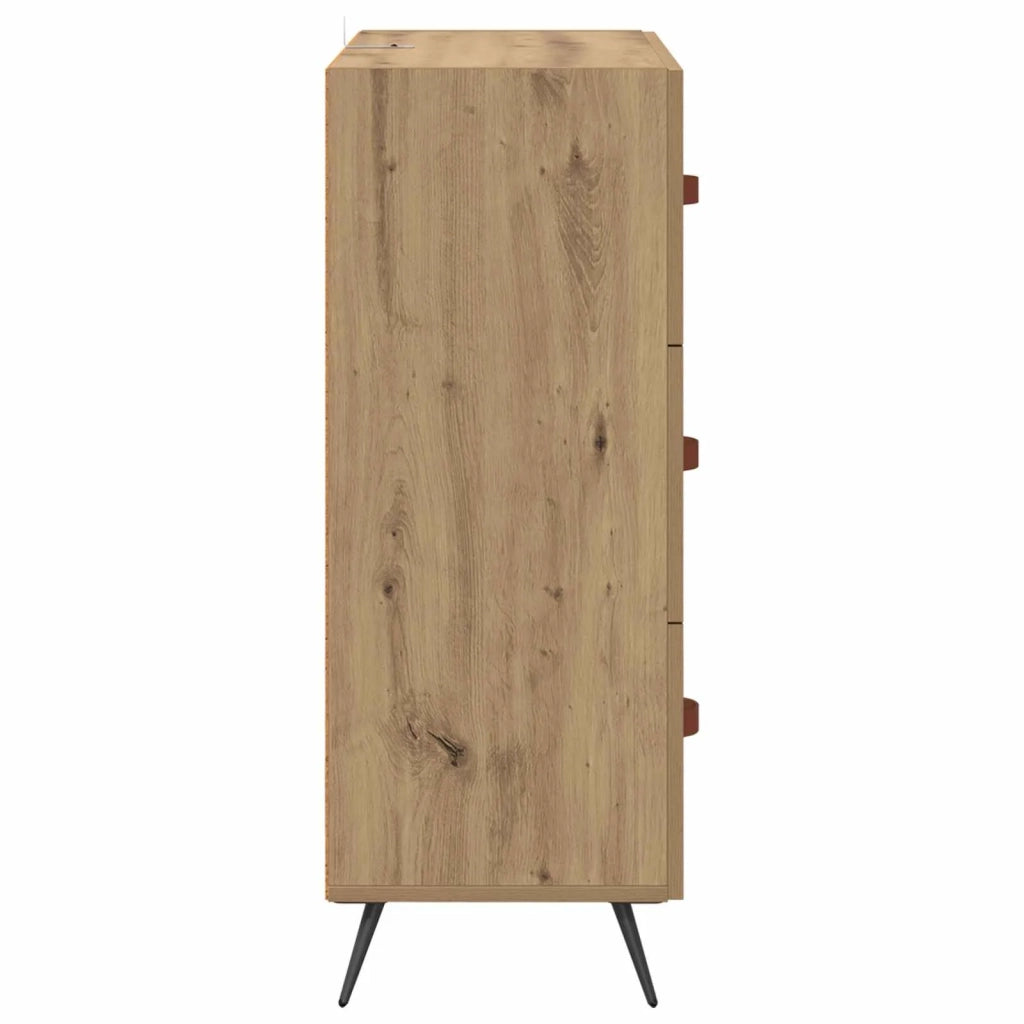 Cassettiera con cassetto Rovere Artigianale 69,5 x 34 x 90 cm