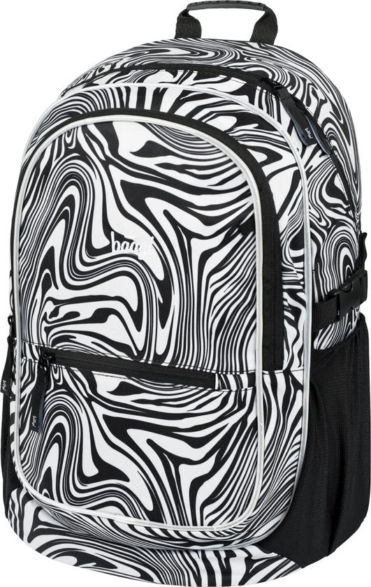 Borsa per bambini, borsa per scuola, con schiena ergonomicamente formata, cinturino pettorale e elementi riflettenti