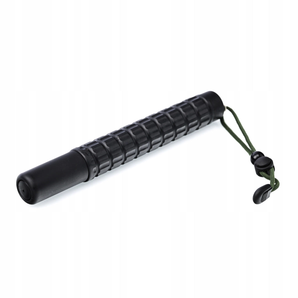 Bastone Telescopico 555 mm con Custodia – Costruzione Solida, Impugnatura Ergonomica | 2 Pezzi, Cromatura Nera