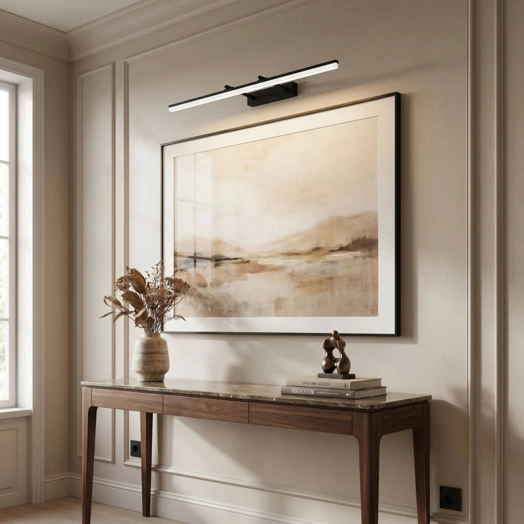 Applique Da Bagno Led APP1880-1W 80cm Black