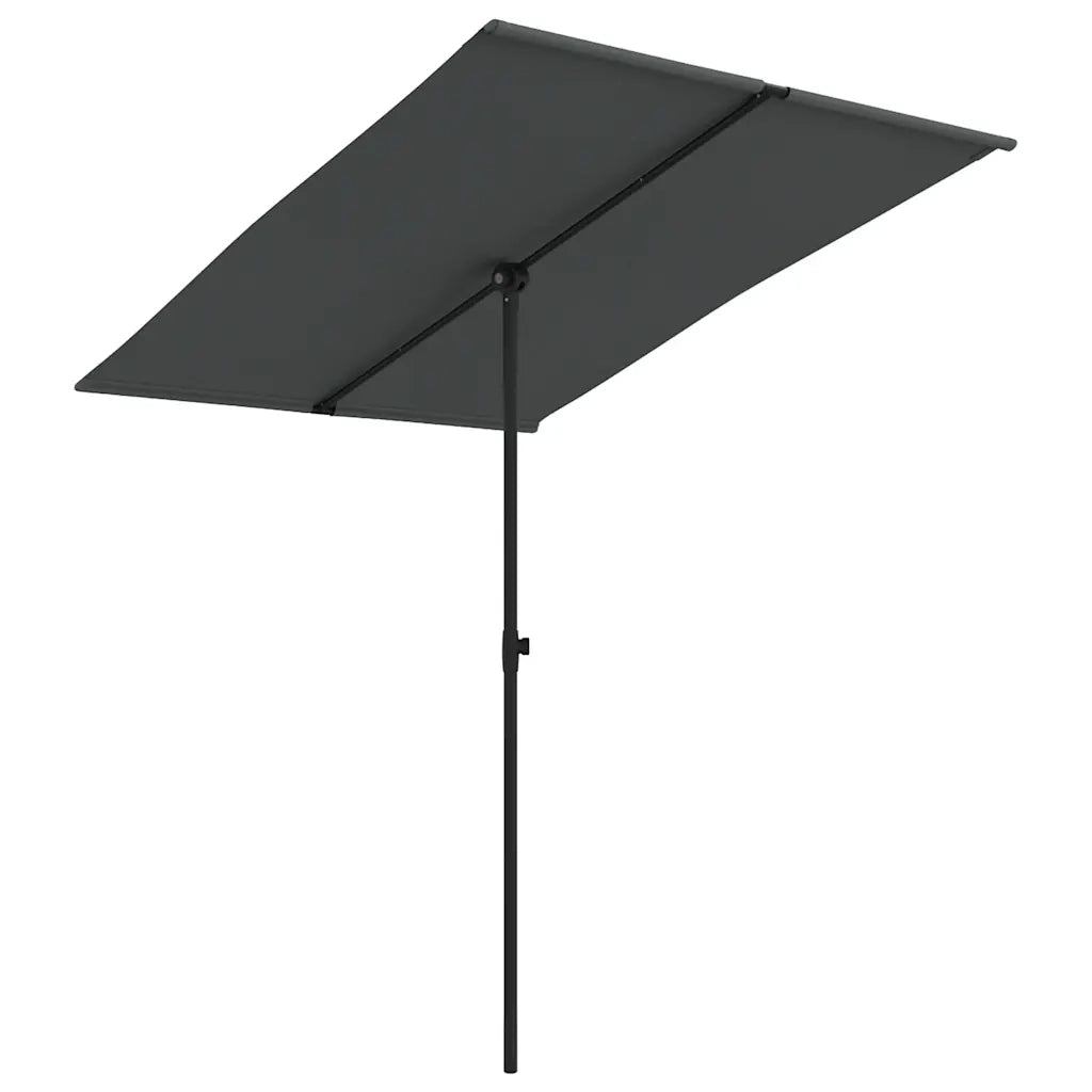 Ombrellone da Esterni con Palo in Alluminio 2x1,5 m Antracite  cod mxl 58088