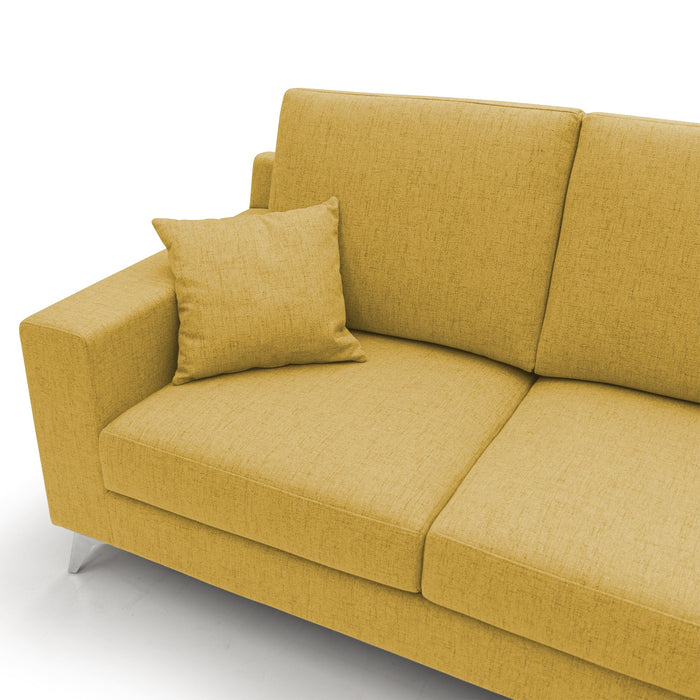 Michael Divano in tessuto impermeabile antimacchia T03 146 cm giallo