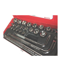 26 Chiavi Bussole Torx Femmina E4-e24 Prolunghe Attacco 1/2" 1/4" 3/8"         