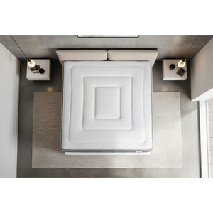 Pacchetto letto completo - Materasso 160x200cm + Box spring con doghe (kit) + 2 cuscini + Piumino - Vingt-Six PLUS