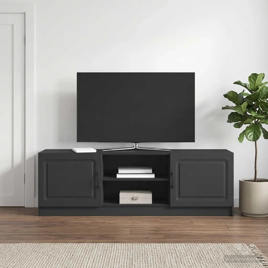 Mobile TV Nero 150 x 31 x 47 cm Legno ingegnerizzato 895836