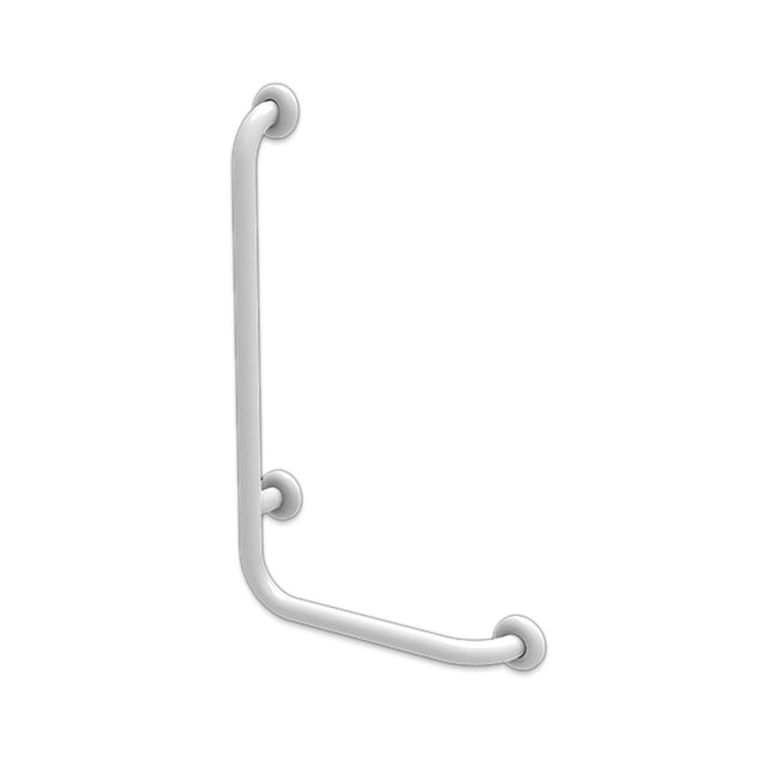 Goman maniglia di sicurezza verticale e laterale sx 40x70 bianco