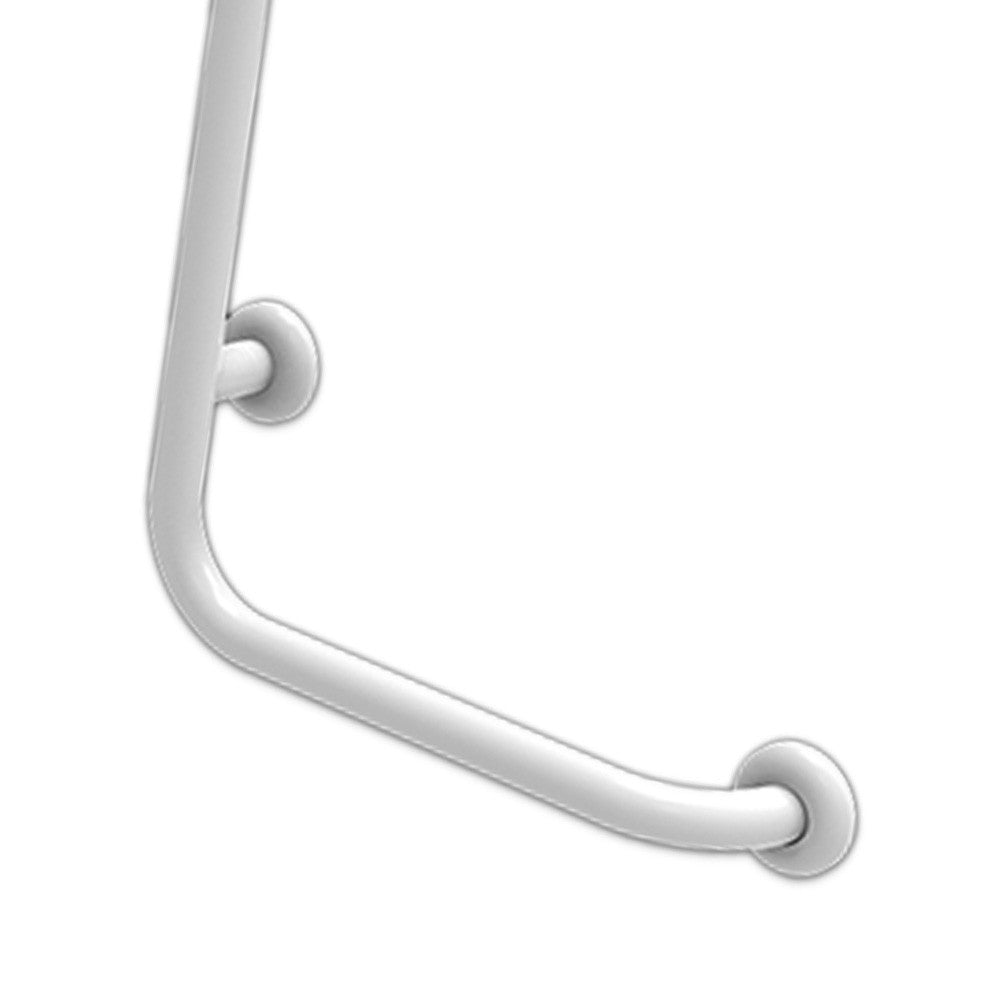 Goman maniglia di sicurezza verticale e laterale sx 40x70 bianco