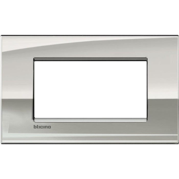 Living Light - Placca 4P Palladio - LNC4804PL