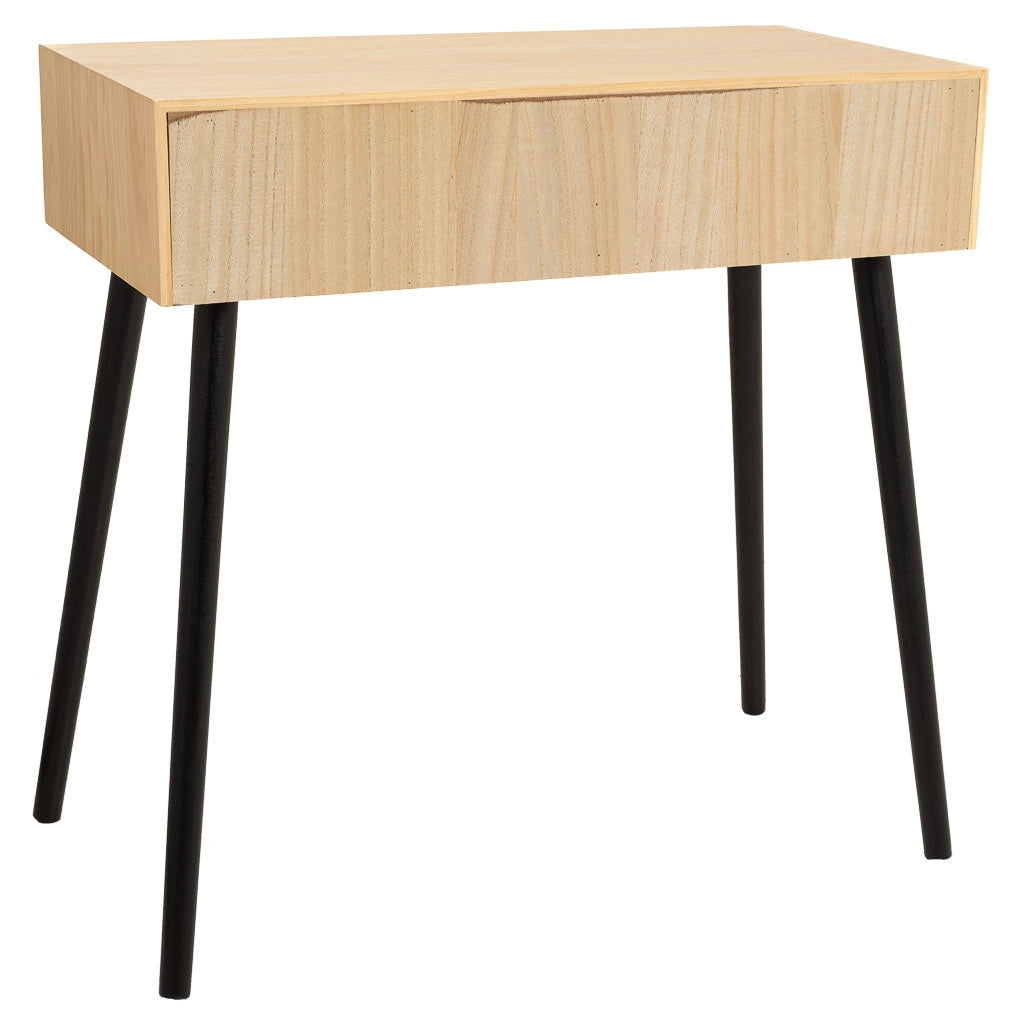 Mobile da ingresso in legno marrone 80x42x79
