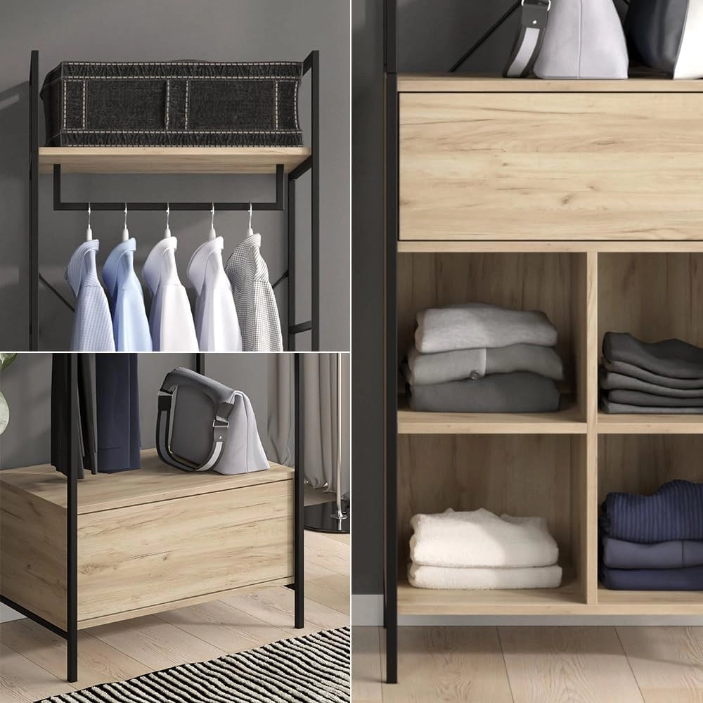 Set di armadi Enya, Legno, 60 x 180 cm 3 parti