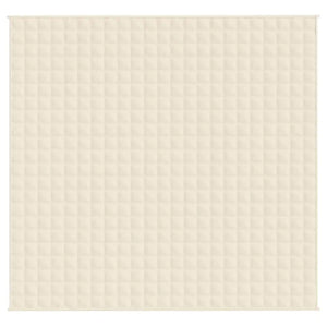 Coperta Ponderata Crema Chiaro 220x240 cm 15 kg Tessuto 3154882