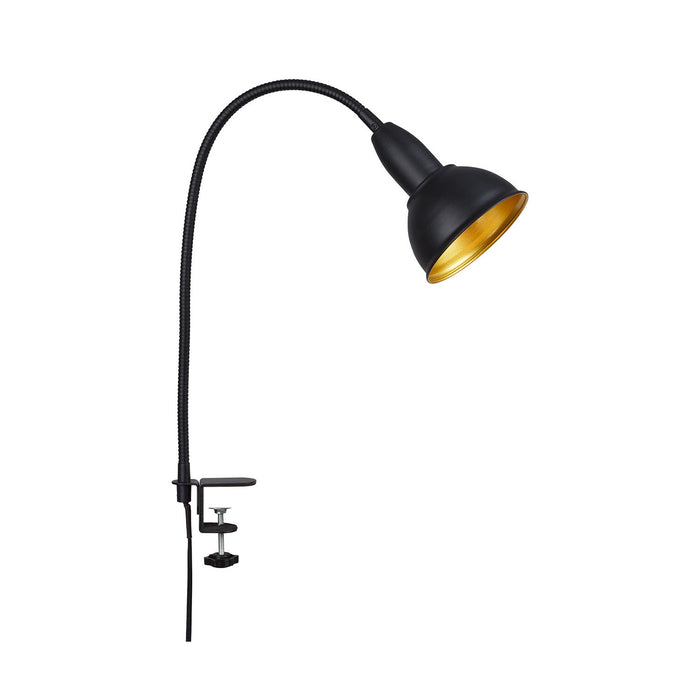 Applique Nordico Hygge Metallo Nero 1 Luce E14