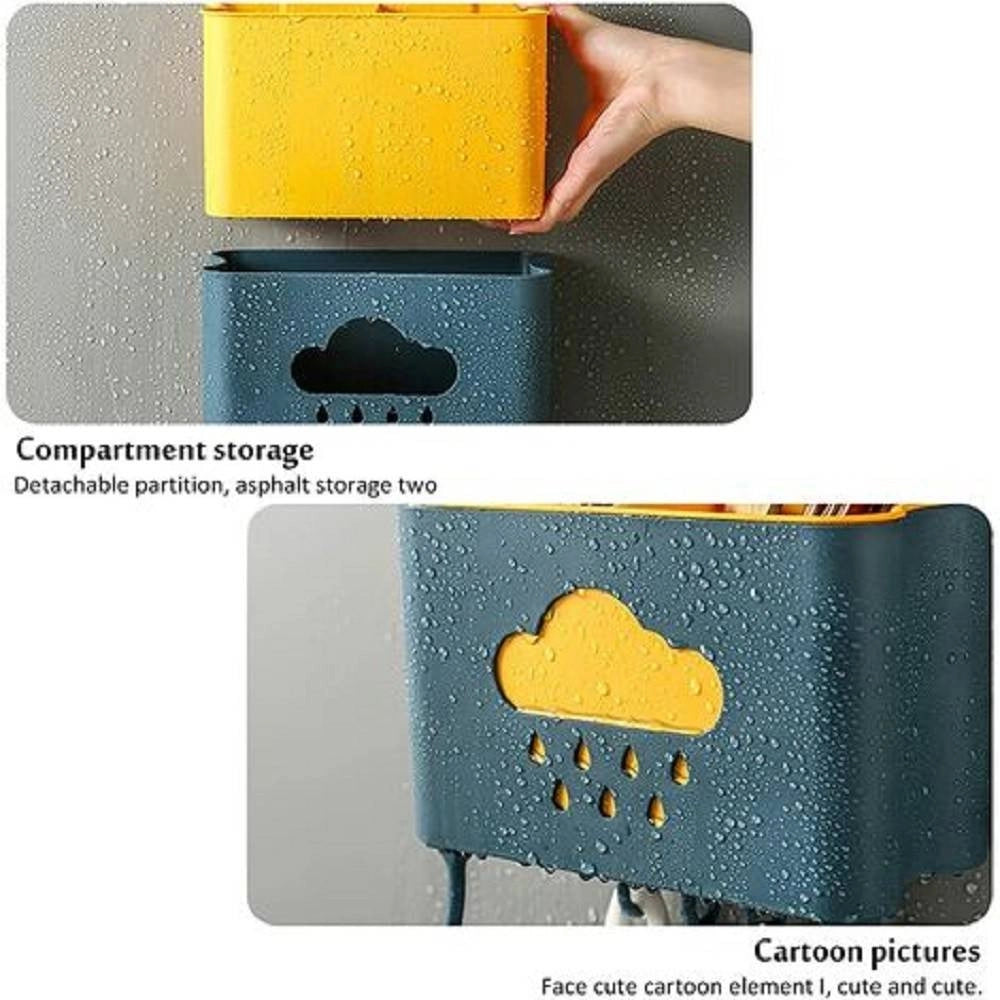 Trade Shop - Cestello Porta Bacchette Posate Cucchiaio Spatole Scarico Con Ganci Parete 70214 -