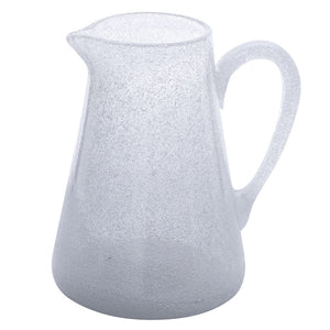 Brocca in Vetro Soffiato a Bocca Trasparente Kaleidos Surf