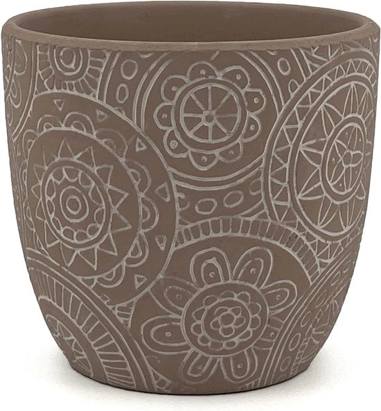 Vasi di terracotta per interni ed esterni - fiori e piante - diametro 125 cm o 135 cm - casa giardino terrazza