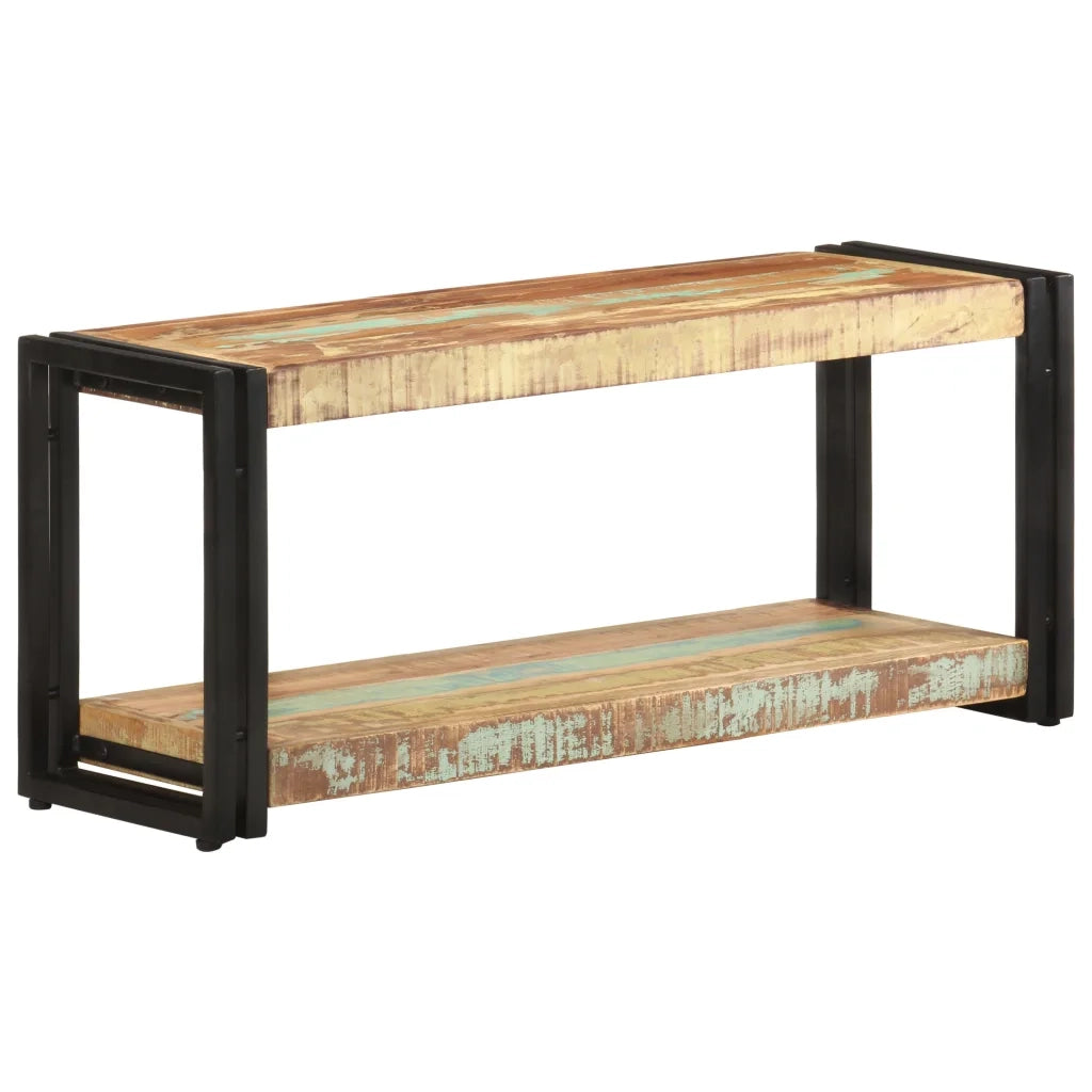 Mobile Porta TV 90x30x40 cm in Legno Massello di Recupero cod mxl 38782