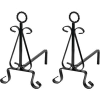 1coppia coppia alari con anello cod. 1085 cod:ferx.2603