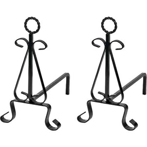 1coppia coppia alari con anello cod. 1085 cod:ferx.2603