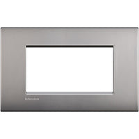 Living Light - Placca 4P Nichel satinato - LNC4804NK
