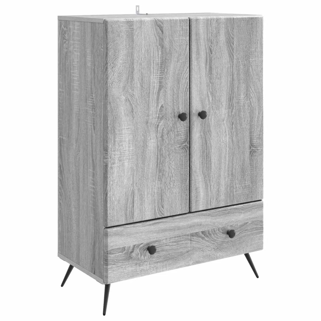 Credenza Grigio Sonoma 66 x 34,5 x 95 cm Legno ingegnerizzato 895591