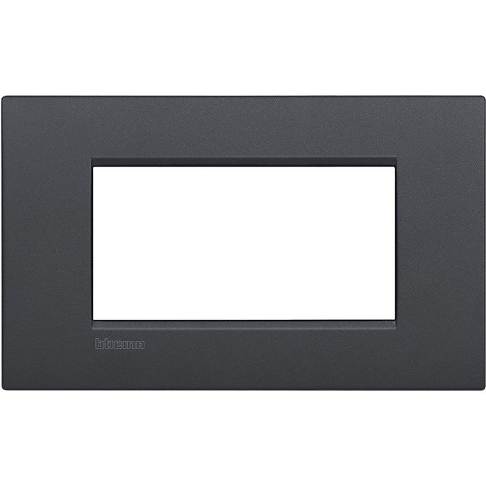 Living Light - Placca 4P Antracite - LNC4804AR