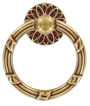 maniglia antichizzata art.09236 mm.42x49 patine' cod:ferx.26052