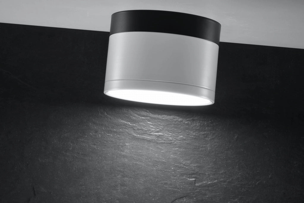 Spot soffitto Candellux Tuba LED 9W 4000K bianco/nero
