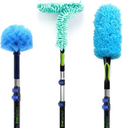 Set di Asciugamani per Pavimenti con Estensione e Maniglia Telescopica per una Pulizia Efficiente