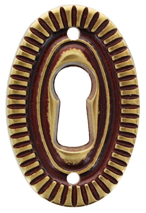 bocchetta antichizzata art.30643 mm.25x38 patine' cod:ferx.26077