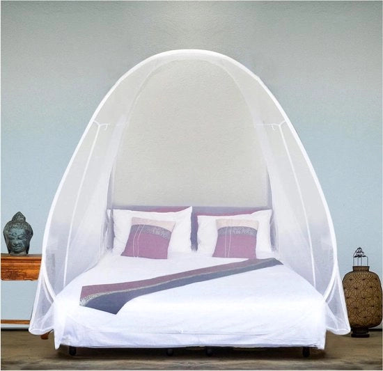 Tenda da campeggio con finestre sottili per letto matrimoniale - tenda da campeggio di lusso con 2 ingressi