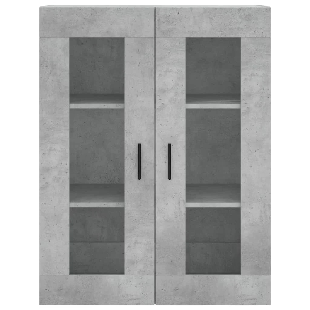 Buffet credenza cassettiera armadio mobile contenitore organizer cucina soggiorno salotto alto 69,5 x 34 x 180 cm legno ingegnerizzato grigio 02_0034642