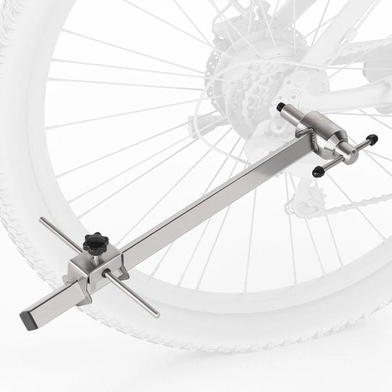Sistema di Regolazione per Biciclette in Acciaio Inossidabile - Gereedschap per Biciclette - Per Biciclette con Pneumatici da 26/27,5/29 Pollici - Corregge la Deformazione - Metodo di Installazione per Precisione - Regolazione della Bicicletta