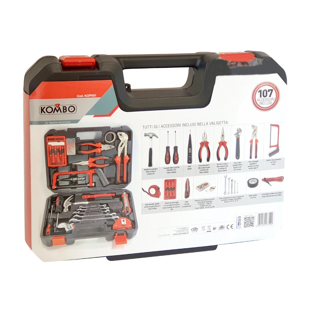Valigetta Professionale 107 pezzi