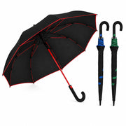Kit 3 Ombrelli Grandi Automatici Antivento 120 cm 8 Stecche Fibra di Vetro Tessuto Extra