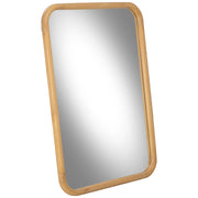 Specchio in legno marrone 70x2,5x100h cm