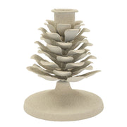 Portacandela VKH748, Beige, Metallo, 9,5x9,5x11,5 cm