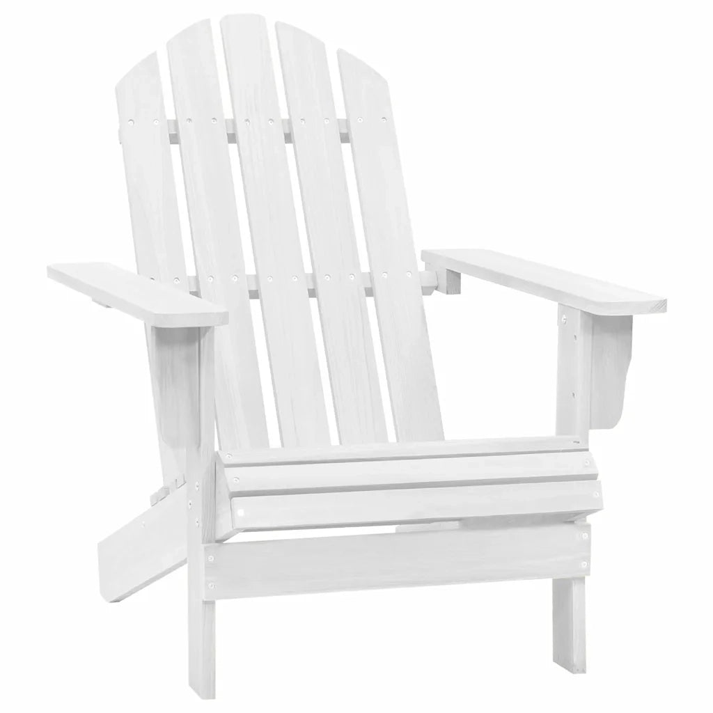 Sedia da Giardino in Legno Bianca cod mxl 24787