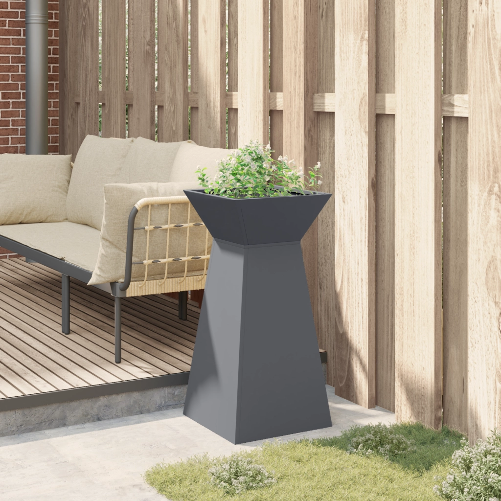 Supporto per piante Antracite Plastica 35 x 35 x 73 cm Fioriere