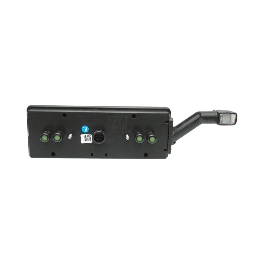 Luce freno posteriore destra LED rimorchio 24V, 7 pin ASS2.1+4x2 con luci di posizione, illuminazione targa 400x153x88mm